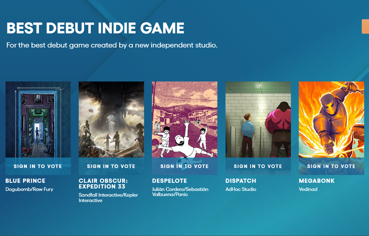 Изображение взято с сайта The Game Awards