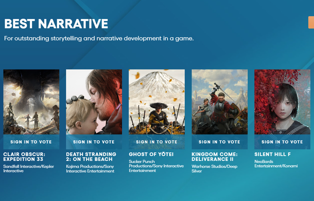 Изображение взято с сайта The Game Awards