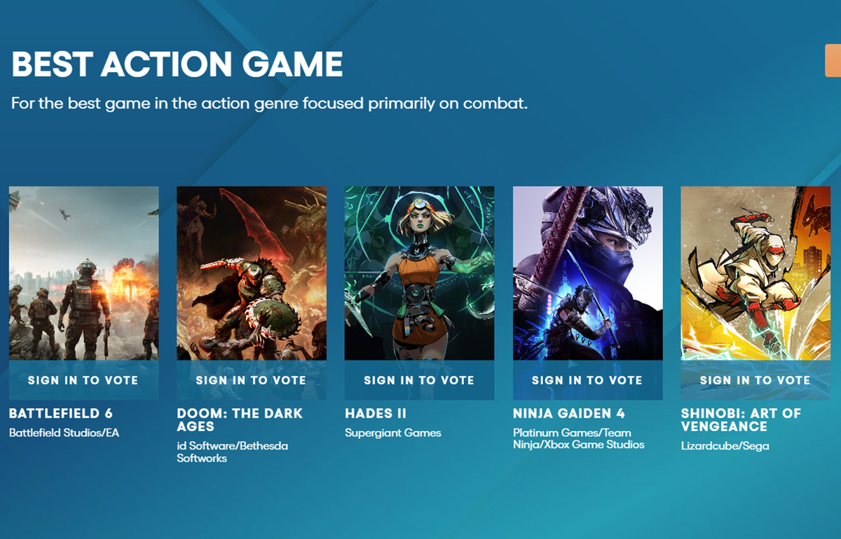 Изображение взято с сайта The Game Awards