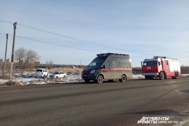    Место взрыва в Ростовке под Омском. Фото: omsk.aif.ru// Ксения Ермакова