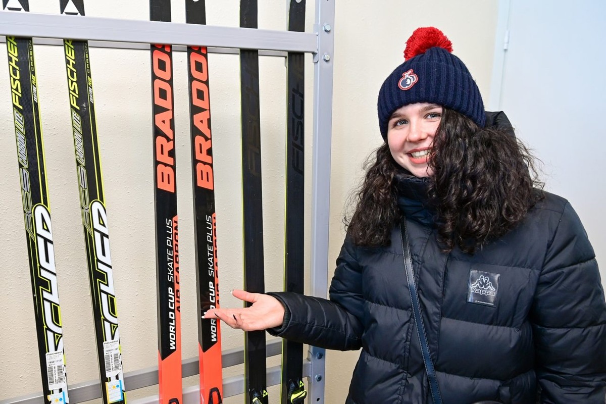    Карельская лыжница Анна Корякова. Фото: "Республика"/ Сергей Юдин