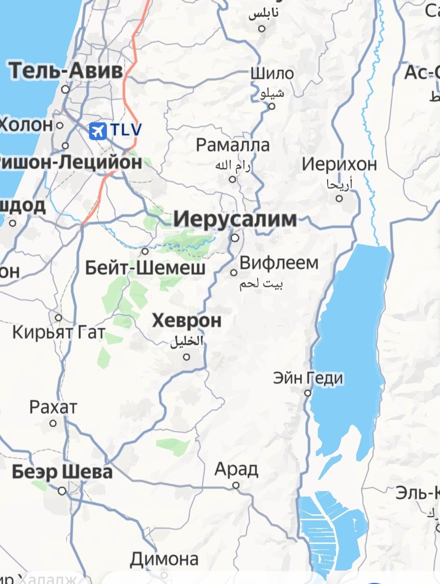 Наш маршрут на карте