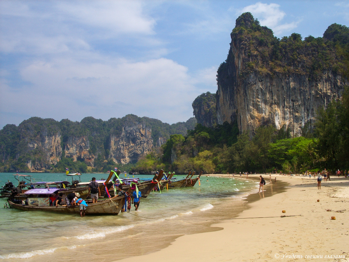 Пляж Западный Рейли (Railay West), Краби
