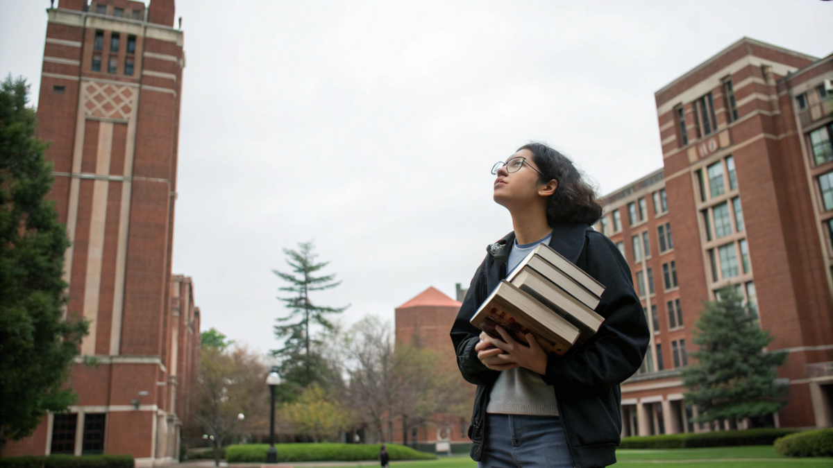 Студент. Фото: Изображение сгенерировано FusionBrain.AI от Sber AI