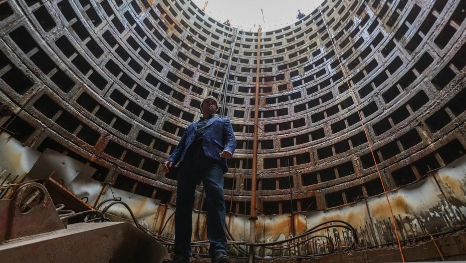    Охтинский канализационный коллектор. Автор фото: Коньков Сергей