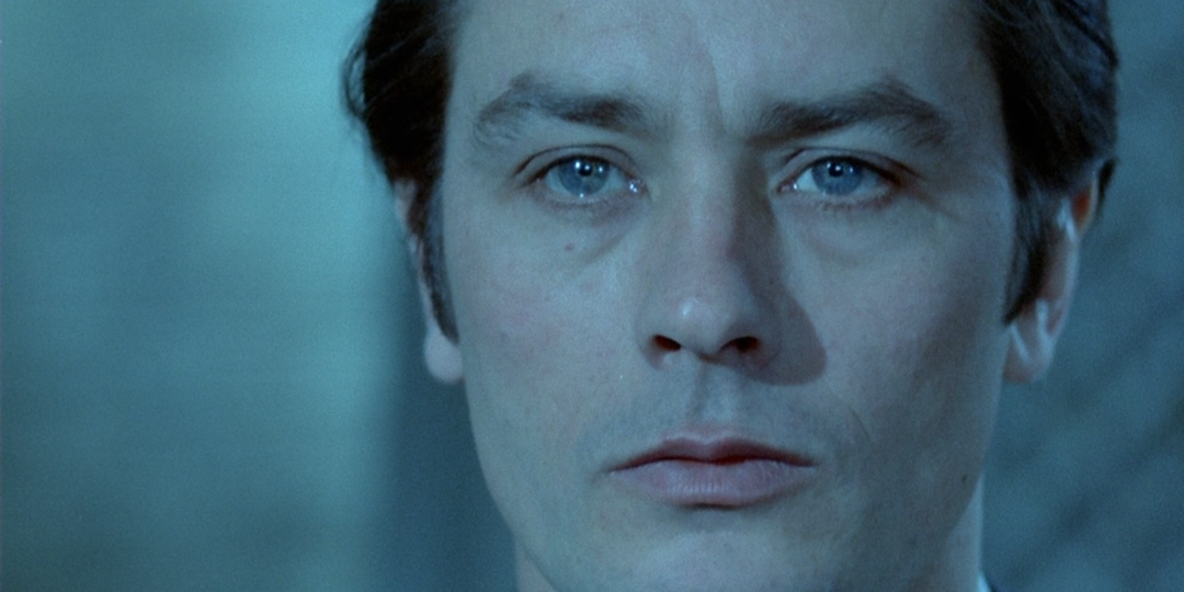 Ален Делон - пугающий, хотя и эффективный "Полицейский" (1972).