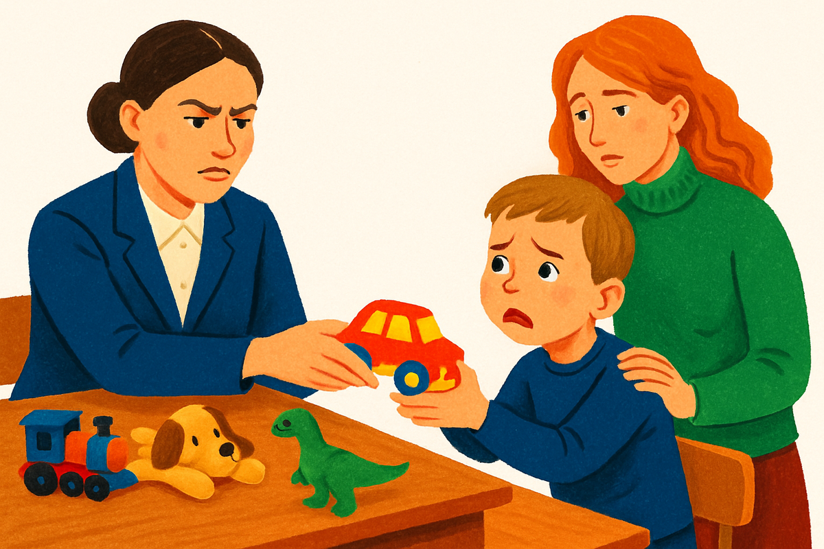 «Учительница выхватила игрушку из рук сына и не вернула». Имеет ли она право так делать?