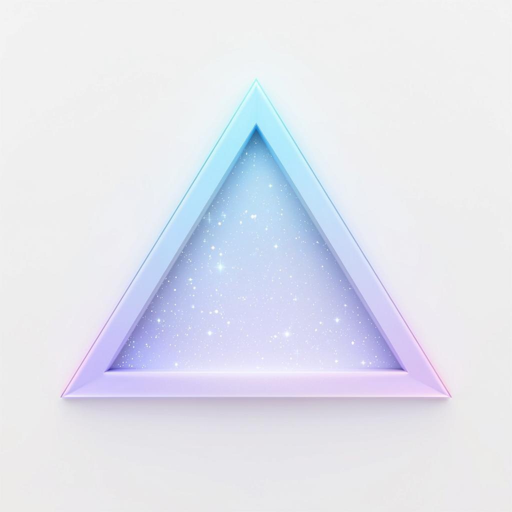 Треугольник. Иллюстрация сгенерирована нейросетью