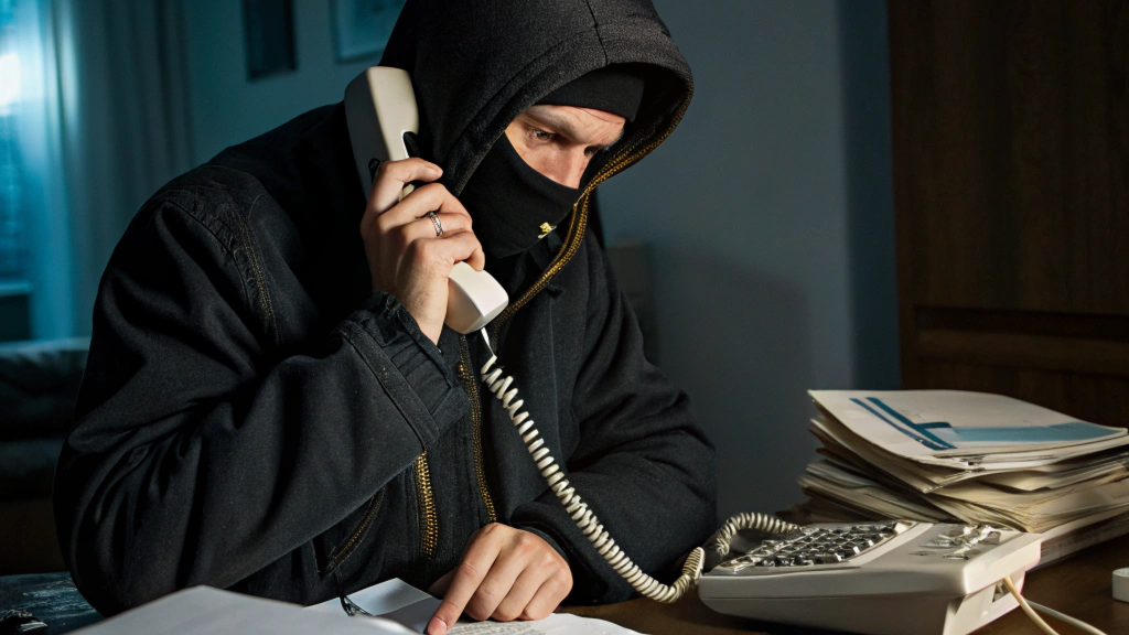 Мошенник. Фото: Изображение сгенерировано FusionBrain.AI от Sber AI