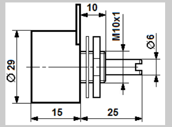 Размеры резистора