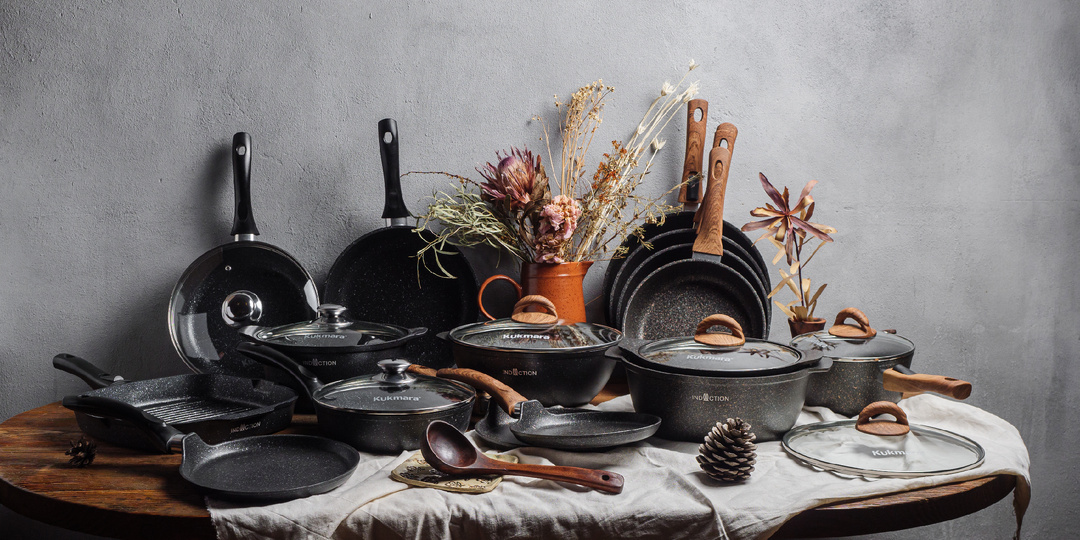 Выбор для индукции: Сравнение коллекций Granit Ultra Induction и Marble Induction