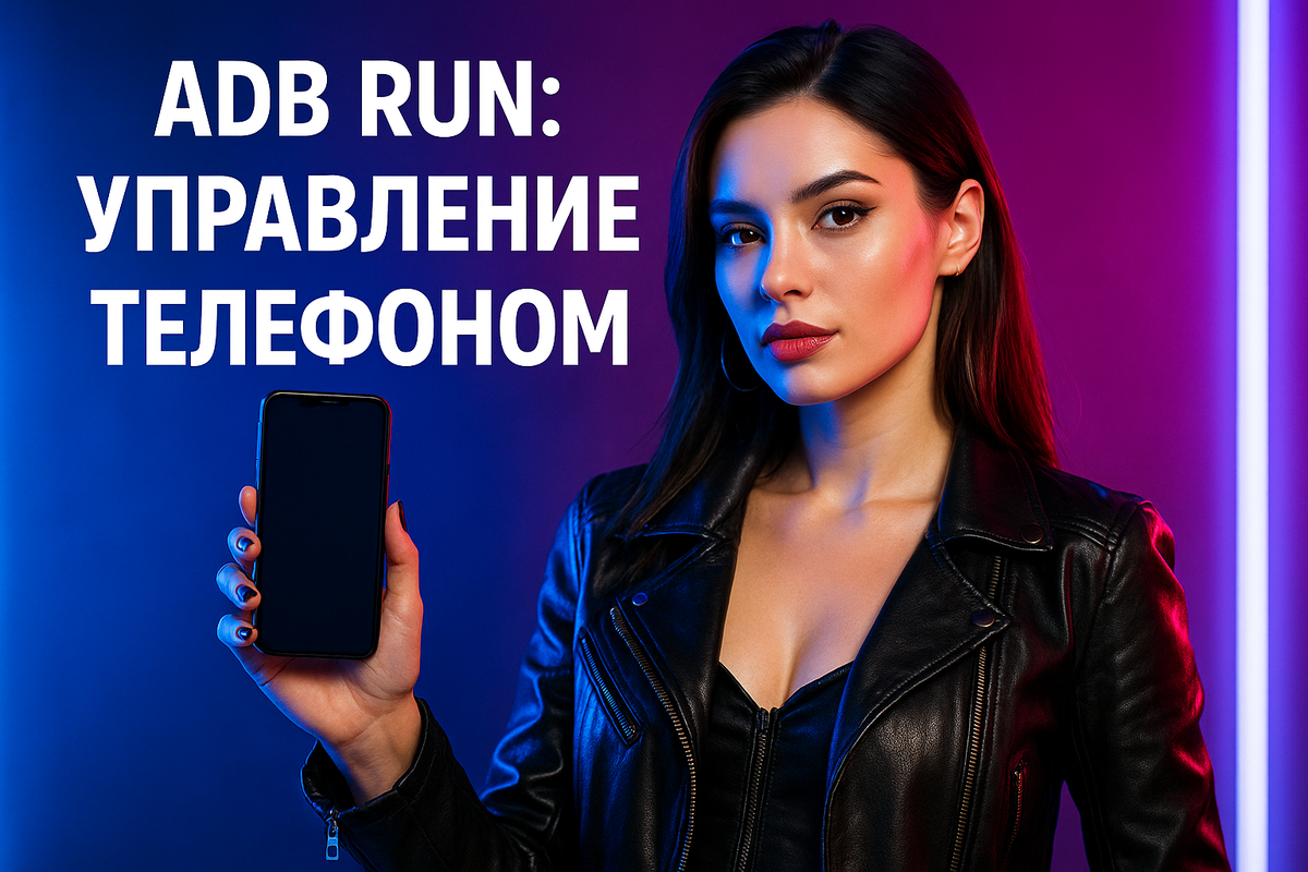 adb run управление смартфоном с компьютера