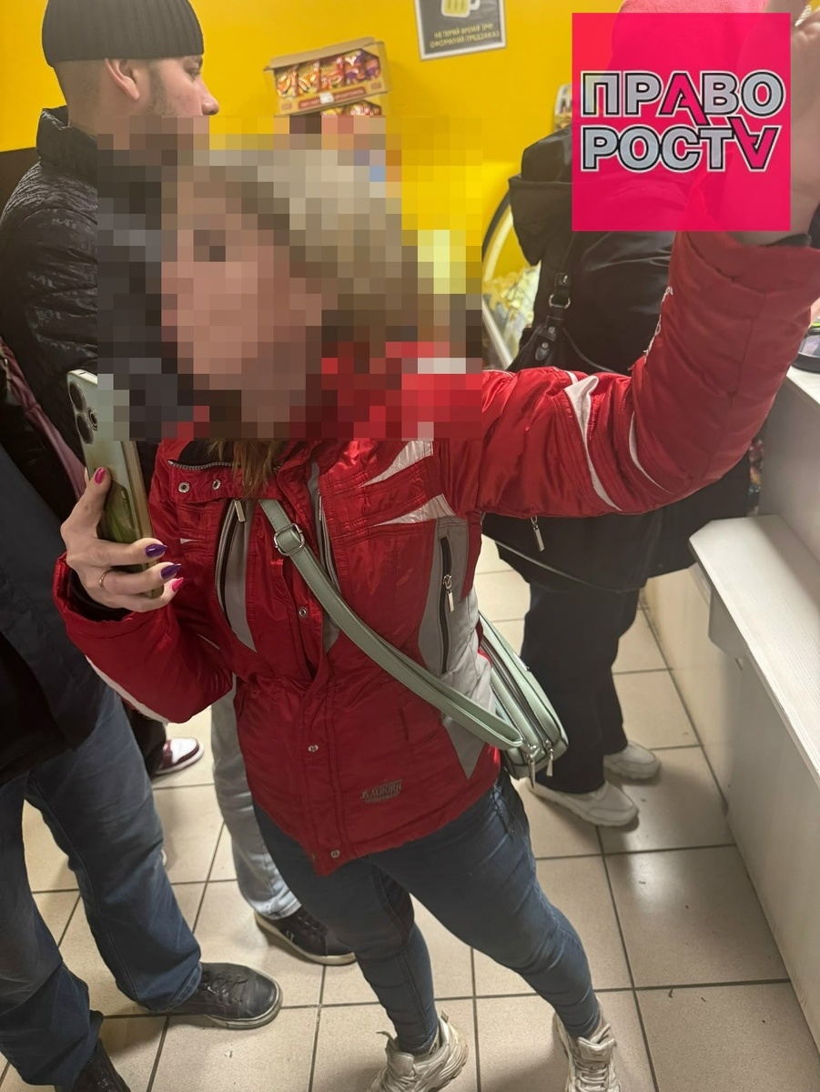 Еще одно фото дебоширки