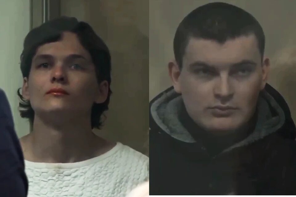 Наталья Мартусенко и Алексей Ляшов на объявлнии приговора. Фото: Краснодарский краевой суд