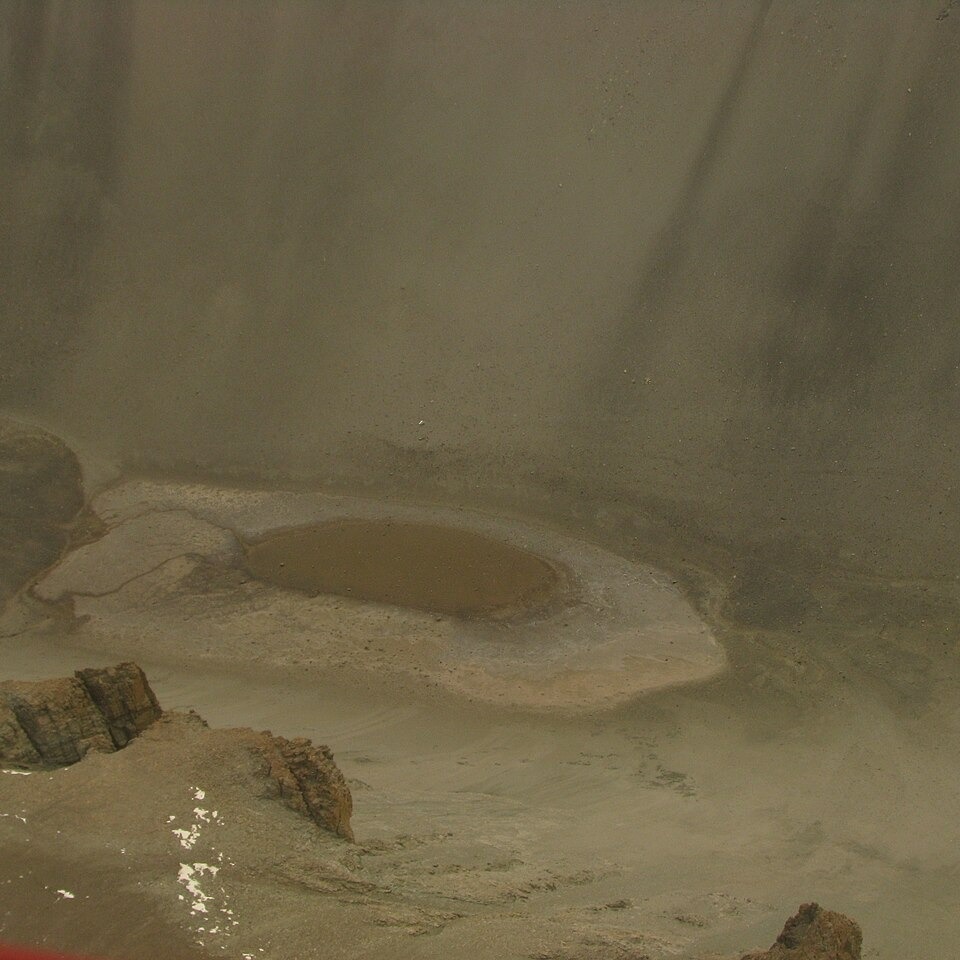 Озеро Дон-Жуан, сфотографированное 16 декабря 2013 года с вертолета / © odditycentral.com
