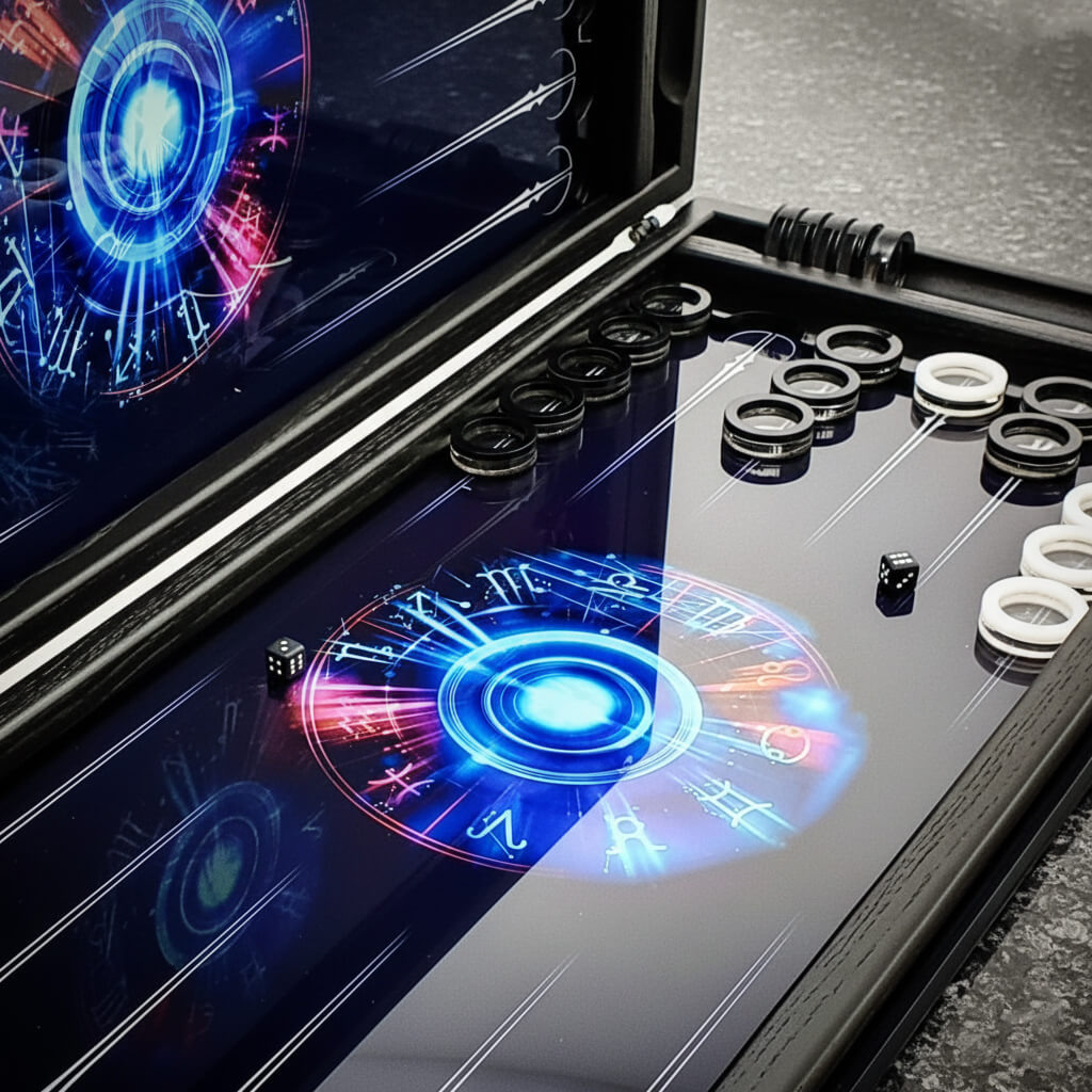 Нарды из стекла