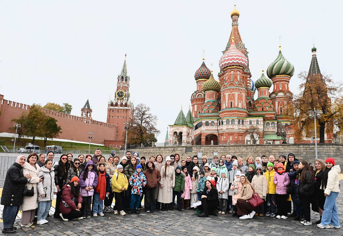 Финалисты фестиваля «Белая трость» на Красной площади