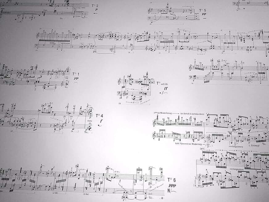Партитура Klavierstück XI. Источник: Яндекс картинки