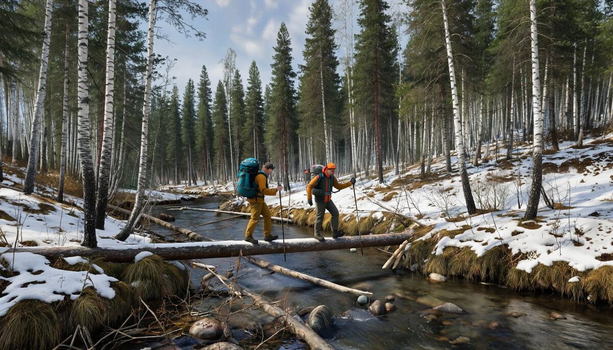 Переходим реку. 