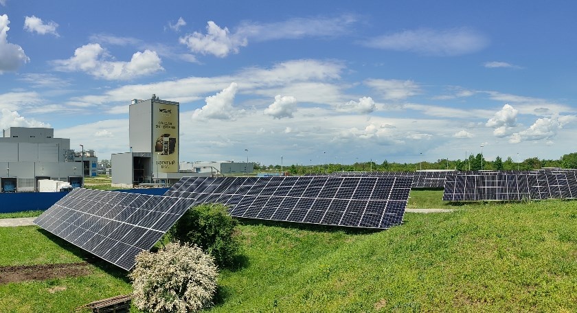 Сетевая солнечная электростанция для компании «Вимм-Билль-Данн» мощностью 272 кВт