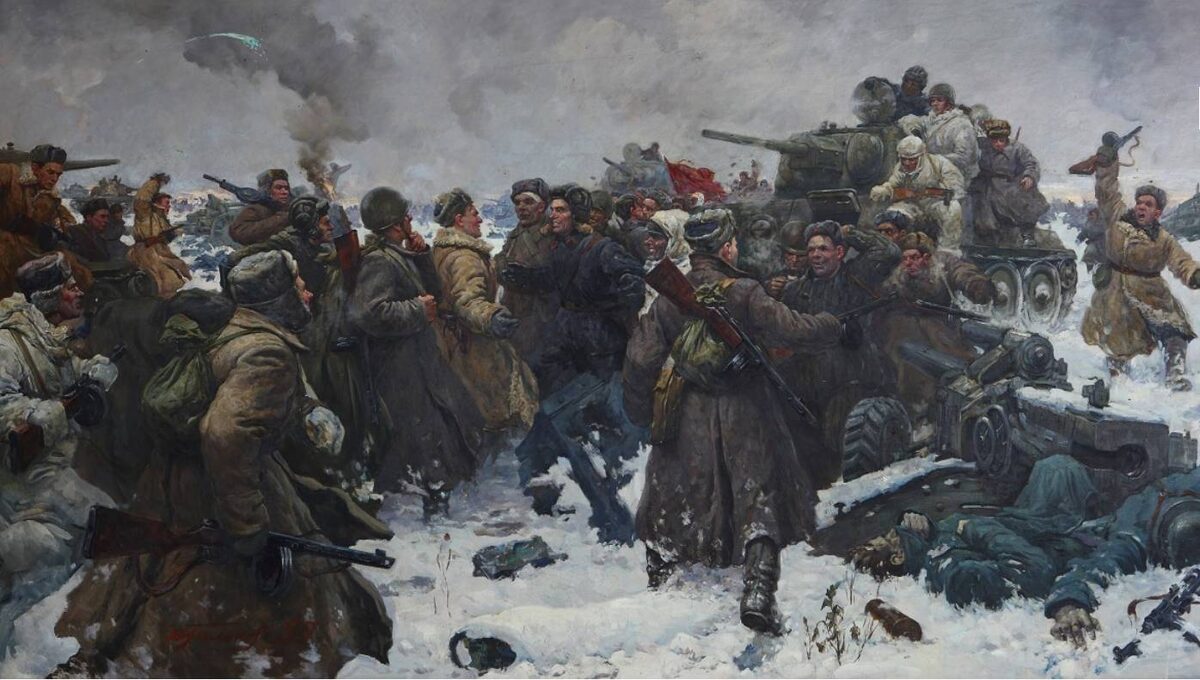 «Сталинград. Соединение фронтов в районе Калача» (1957), Гальков Юрий Константинович