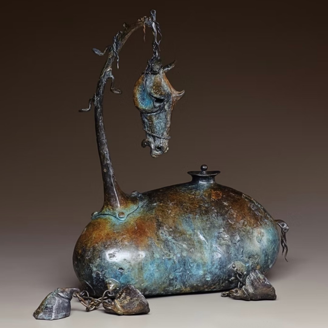 Дэвид Кроуфорд "Канопная лошадь", источник davidcrawfordsculpture.com