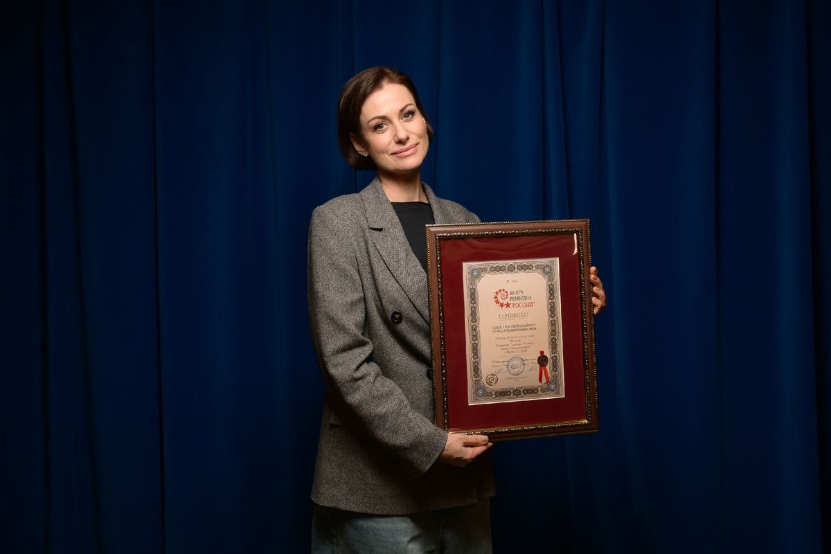 Анна Ковальчук. Фото: телеканал «Россия»