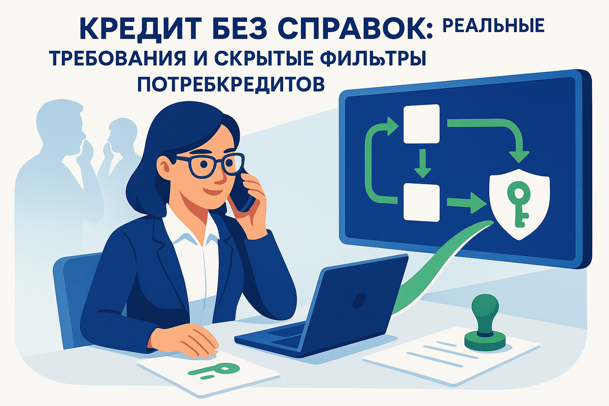    Кредит без справок: реальные требования и скрытые фильтры потребкредитов Юлия Сергеевна Рослякова