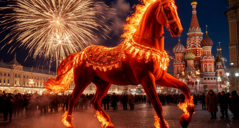    Новый год-2026: что ждет россиян во время "правления" Огненной Лошади