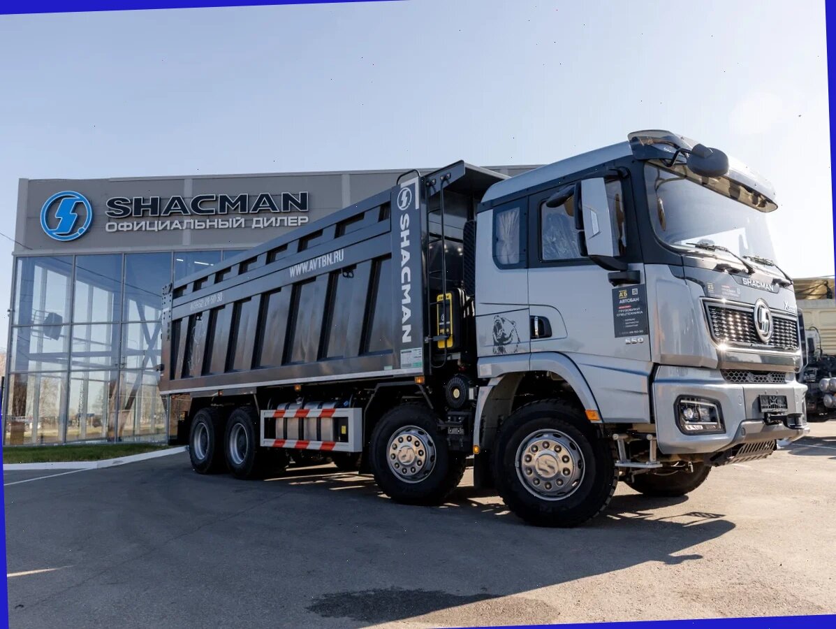 Шахман самосвал 4х осный (8х4) — лидер по объему перевозимого груза (до 35 кубов) и окупаемости.
