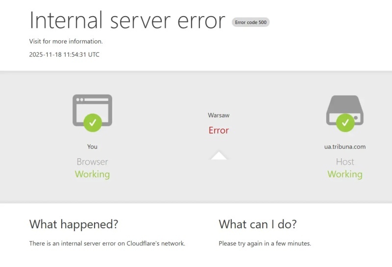    Глобальный сбой интернета нарушил работу практически всех сервисов
