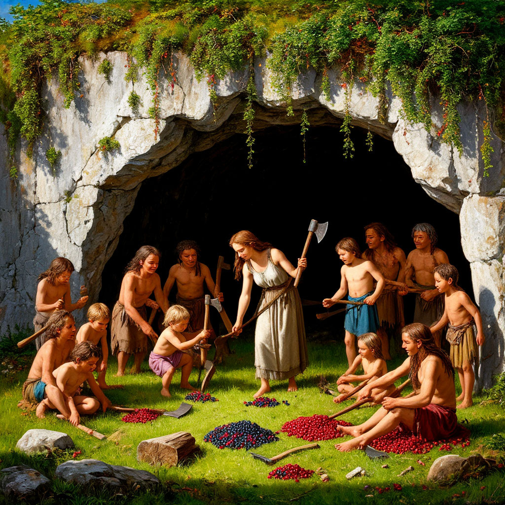 Иллюстрация "Праздник Солнца: Перед Таинством" создана сетью Шедеврум