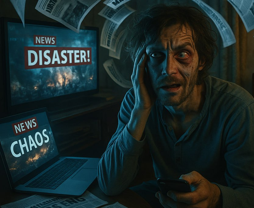 Плохие новости на завтрак: как эволюция заставляет нас искать угрозы объясняет клинический психолог Станислав Самбурский