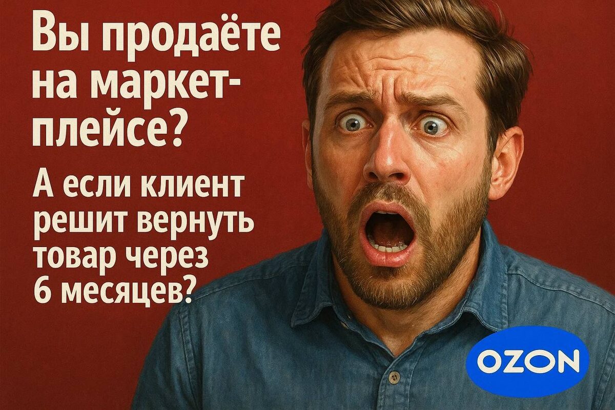 Вы продаёте на маркетплейсе? А если клиент решит вернуть товар через 6 месяцев?