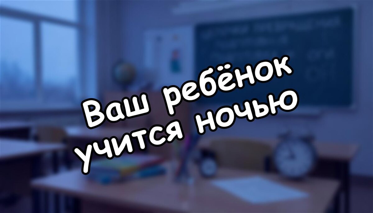 Ваш ребёнок учится ночью? Почему это лишает его шансов на ЕГЭ — 3 научных причины