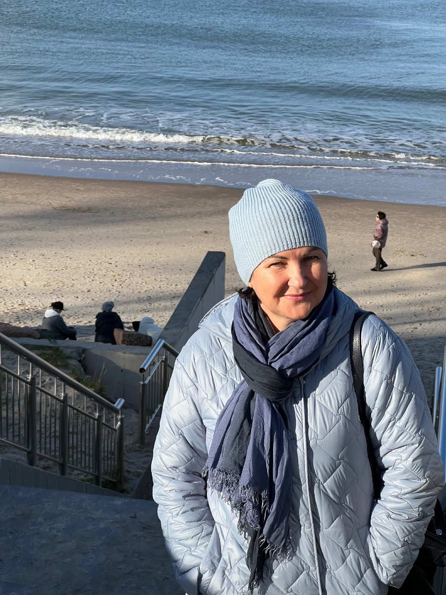 Балтийский берег. Набережная г. Светлогорск. Калининградская область.