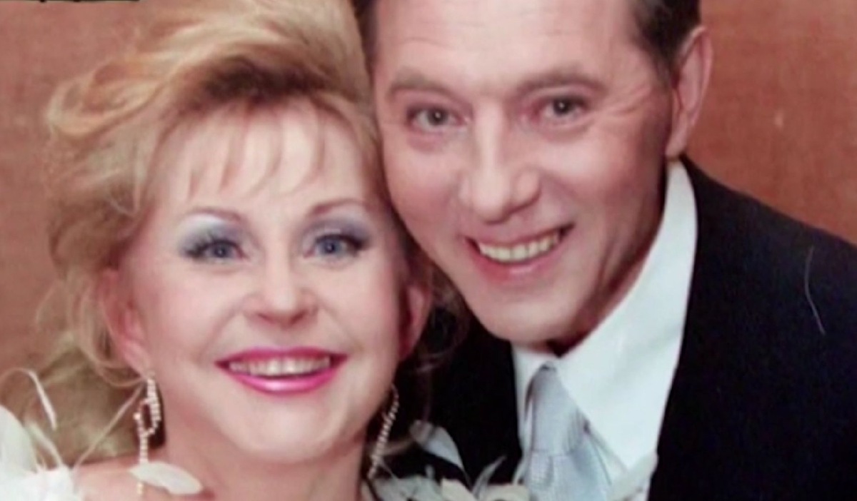    Ангелина Вовк и Евгений Меньшов (Фото: скриншот д/ф «Прощание. Евгений Меньшов» ТК «ТВЦ»)