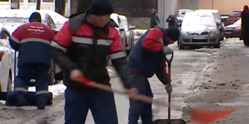    скриншот репортажа телеканала "Санкт-Петербург"