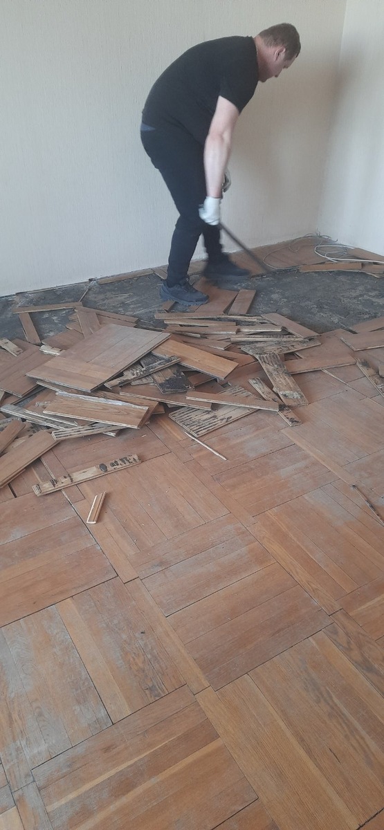 Демонтаж паркета в Гомеле. Можем выполнить демонтажные работы в квартире любой сложности, звоните! +375445510841
