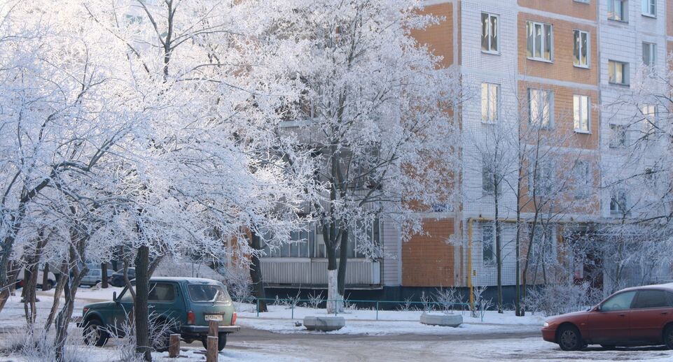   Мороз в Черноголовке / Медиасток.рф