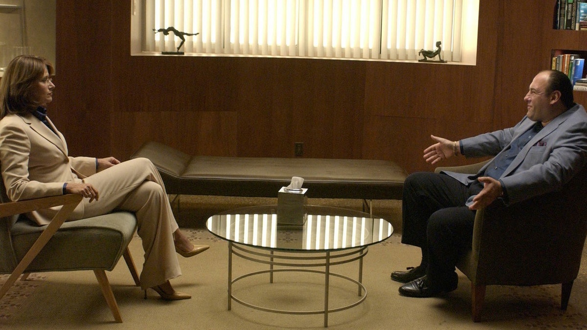 Тони Сопрано на приеме доктора Мелфи