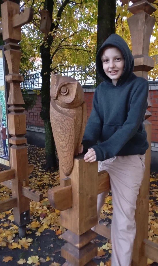 Младший сын Дима в Брянске