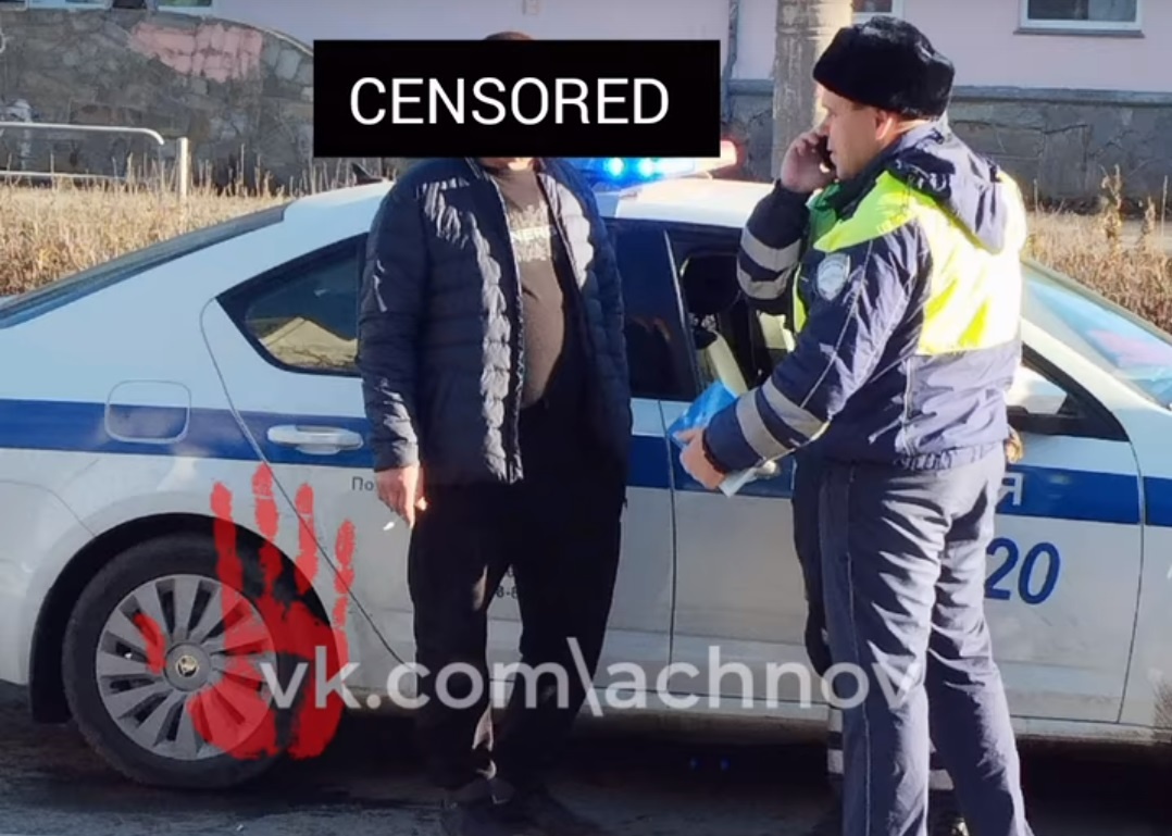 С места ДТП он не стал скрываться