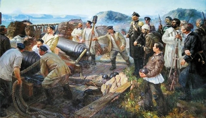 Оборона Петропавловской крепости. Великий подвиг русских солдат.