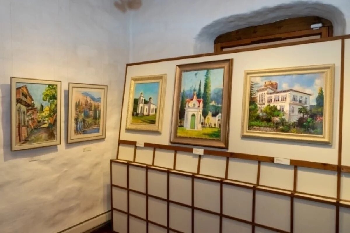    Выставка картин абхазских художников открылась в Пскове