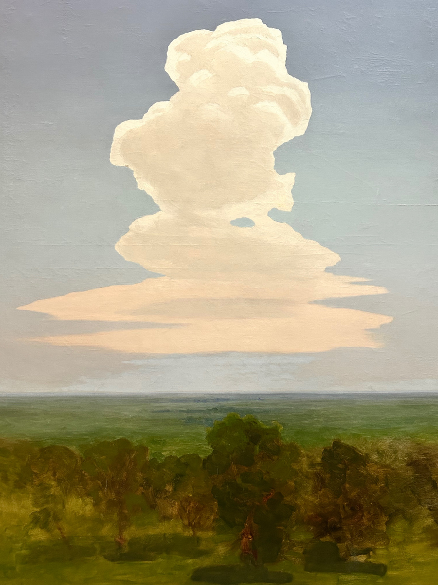 Фотография с выставки Русского музея «Иллюзия света»