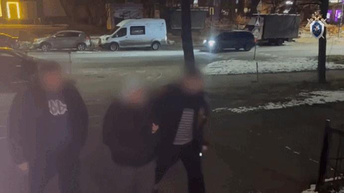    Задержание подозреваемой в убийстве ребёнка. Кадры СК