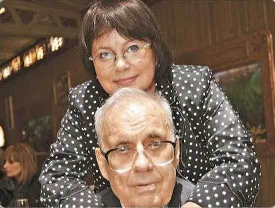 Эльдар Рязанов с дочерью Ольгой. Фото из открытых источников