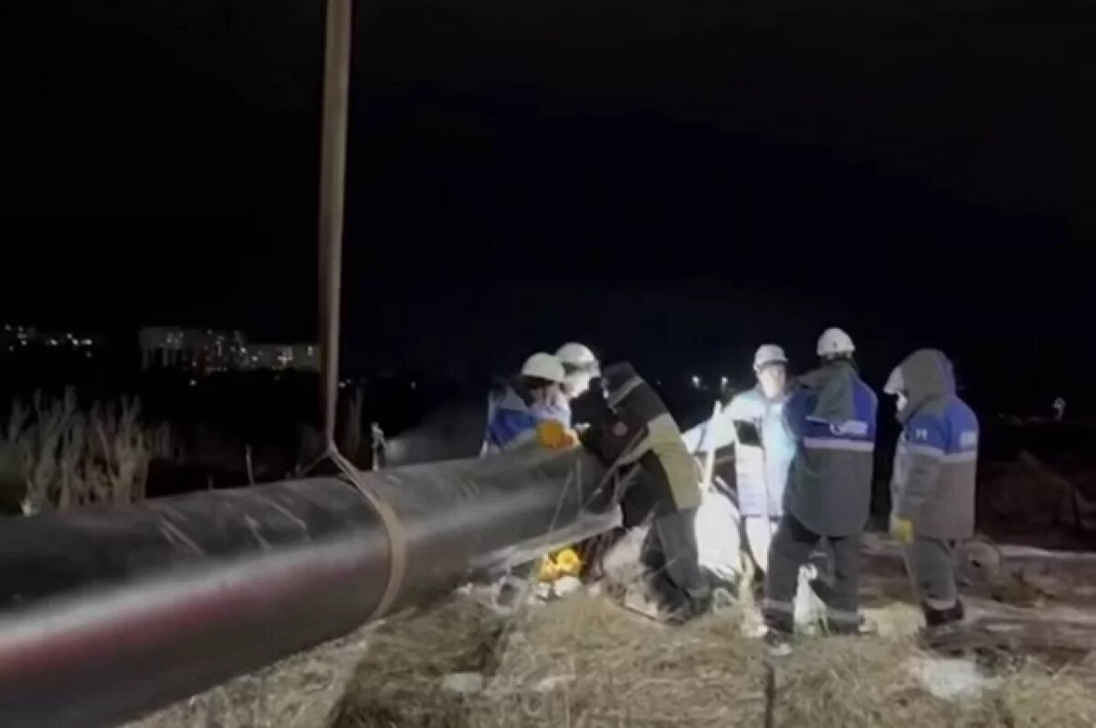    Устранять последствия взрыва газопровода под Омском будут всю ночь