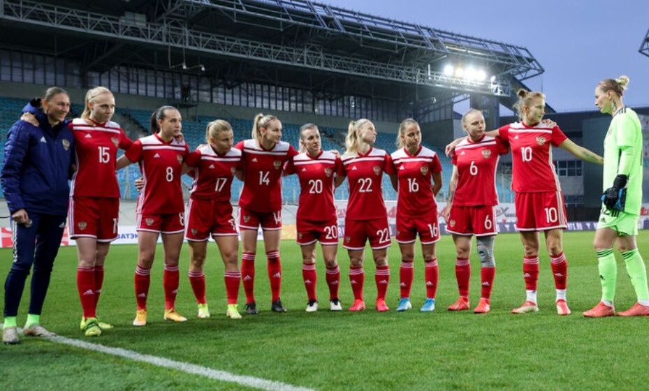    Женская сборная России прошла отбор на Евро-2022, но рискует пропустить турнир из-за санкций. Фото: РФС